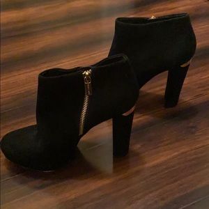 MICHAEL Michael Kors Black Saude Booties